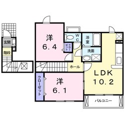 交通センター前駅 徒歩21分 2階の物件間取画像